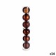 Christmas Balls Set Кафяв Пластмаса (Ø 8 cm) (8 x 8 x 47 cm) (24 броя) Christmas Balls Set Кафяв Пластмаса (Ø 8 cm) (8 x 8 x 47 cm) (24 броя)
