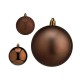 Christmas Balls Set Кафяв Пластмаса (Ø 8 cm) (8 x 8 x 47 cm) (24 броя) Christmas Balls Set Кафяв Пластмаса (Ø 8 cm) (8 x 8 x 47 cm) (24 броя)