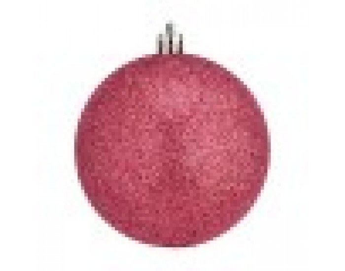 Christmas Balls Set Розов Пластмаса (Ø 8 cm) (24 броя)