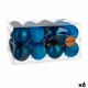 Christmas Balls Set Син Пластмаса (Ø 8 cm) (6 броя) Christmas Balls Set Син Пластмаса (Ø 8 cm) (6 броя)