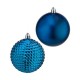 Christmas Balls Set Син Пластмаса (Ø 8 cm) (6 броя) Christmas Balls Set Син Пластмаса (Ø 8 cm) (6 броя)