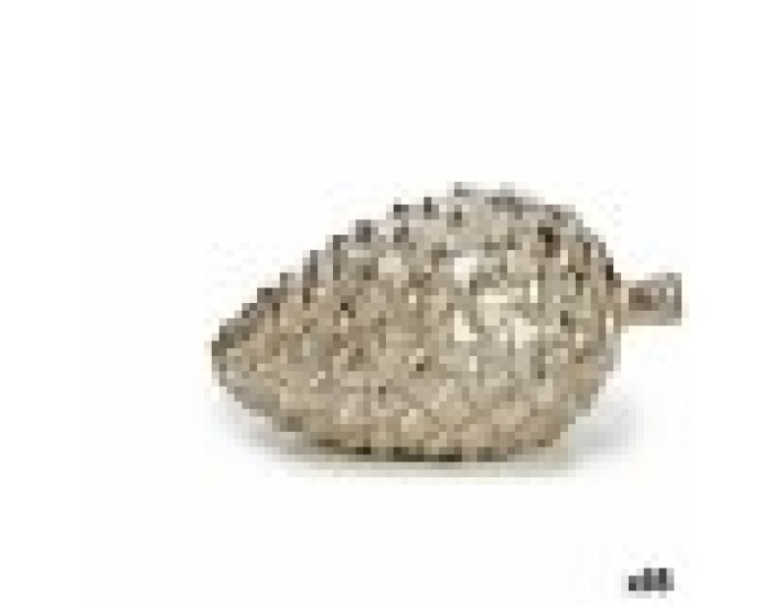 Декоративна фигурка Шишарка Сребрист Керамика 9 x 10 x 16 cm (18 броя)