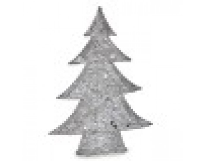 Декоративна фигурка Коледно дърво Метал Сребрист 12 x 59,5 x 48,5 cm (3 броя) Декоративна фигурка Коледно дърво Метал Сребрист 12 x 59,5 x 48,5 cm (3 броя)