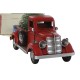 Коледна Украса Home ESPRIT Червен Караван 73 x 19 x 28,5 cm Коледна Украса Home ESPRIT Червен Караван 73 x 19 x 28,5 cm