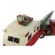Коледна Украса Home ESPRIT Червен Караван 73 x 19 x 28,5 cm Коледна Украса Home ESPRIT Червен Караван 73 x 19 x 28,5 cm