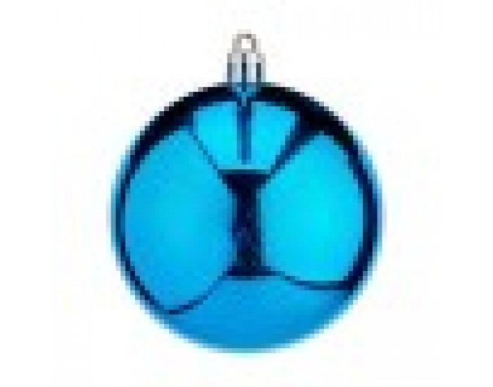 Christmas Balls Set Син Пластмаса (8 x 9 x 8 cm) (12 броя)