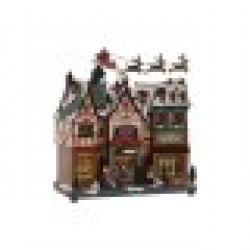 Коледна Украса Home ESPRIT Многоцветен Музикален 34 X 15 X 32 cm - Сезонни и Празнични Декорации