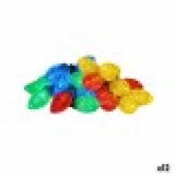 Гирлянда от LED Светлини Многоцветен 500 x 5 x 2 cm (12 броя) - Сезонни и Празнични Декорации