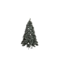 Коледно дърво DKD Home Decor Зелен PVC Пластмаса Снежен 84 x 84 x 120 cm - Сезонни и Празнични Декорации