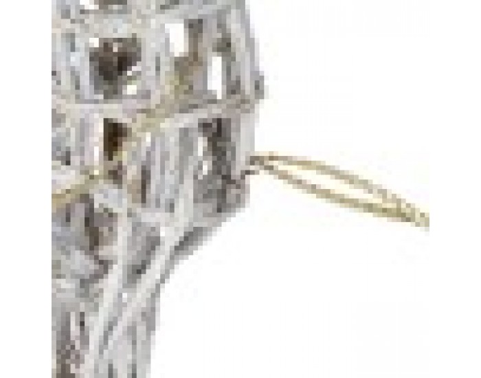 Коледна Украса DKD Home Decor LED Светлина плетена ракита (60 x 30 x 37 cm) Коледна Украса DKD Home Decor LED Светлина плетена ракита (60 x 30 x 37 cm)