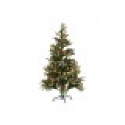 Коледно дърво Home ESPRIT Червен Зелен PVC Метал 95 x 95 x 150 cm - Сезонни и Празнични Декорации