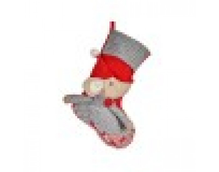 Коледна Украса Коледни Чорапи Мишка Червен 33 x 4 x 50 cm (12 броя)