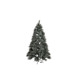 Коледно дърво DKD Home Decor Зелен PVC Пластмаса Снежен 100 x 100 x 150 cm - Сезонни и Празнични Декорации