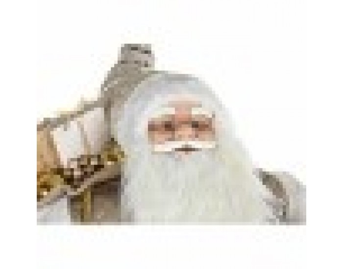 Декорация DKD Home Decor Дядо Коледа Сив PVC 60 x 50 x 124 cm