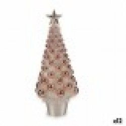 Декоративна фигурка Коледно дърво Розов полипропилен PET 21,5 x 51 x 21,5 cm (12 броя) - Сезонни и Празнични Декорации