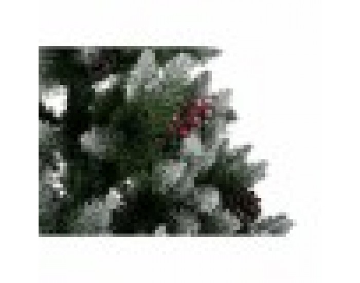 Коледно дърво DKD Home Decor Бял Червен Зелен PVC Ананаси Снежен 125 x 125 x 210 cm Коледно дърво DKD Home Decor Бял Червен Зелен PVC Ананаси Снежен 125 x 125 x 210 cm