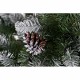 Коледно дърво DKD Home Decor Бял Червен Зелен PVC Ананаси Снежен 125 x 125 x 210 cm Коледно дърво DKD Home Decor Бял Червен Зелен PVC Ананаси Снежен 125 x 125 x 210 cm