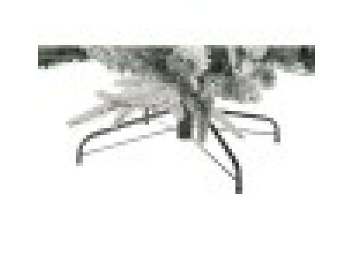 Коледно дърво Home ESPRIT Бял полиетилен Снежен 120 x 120 x 210 cm