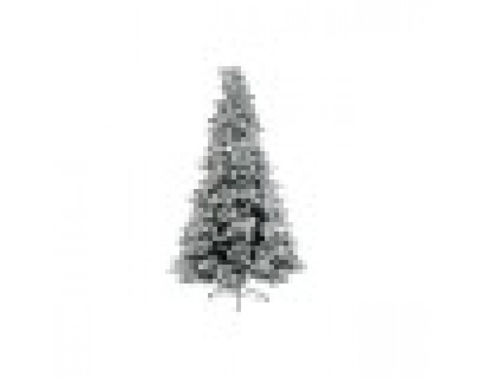 Коледно дърво DKD Home Decor Бял Зелен полиетилен Снежен 140 x 140 x 210 cm