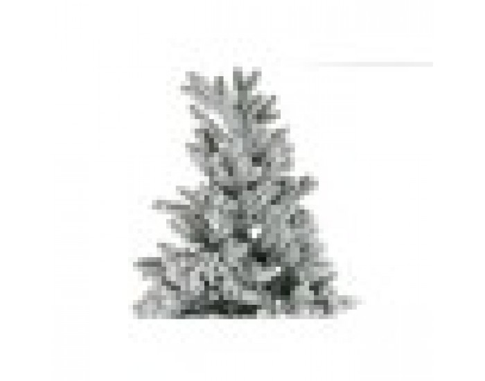 Коледно дърво DKD Home Decor Бял Зелен полиетилен Снежен 140 x 140 x 210 cm