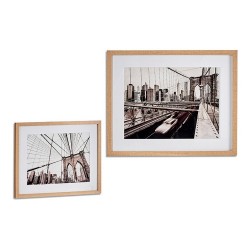 Картина Мост Бук Дървен (43 x 3 x 53 cm) - Картини, Плакати, Пъзели