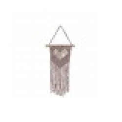 Висяща украса DKD Home Decor Памук Бамбук (30 x 1 x 73 cm) - Картини, Плакати, Пъзели