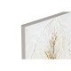 Картина Home ESPRIT Бял Златен Пластно Дървен MDF Лист на растение романтичен 30 x 2,5 x 60 cm (2 броя)