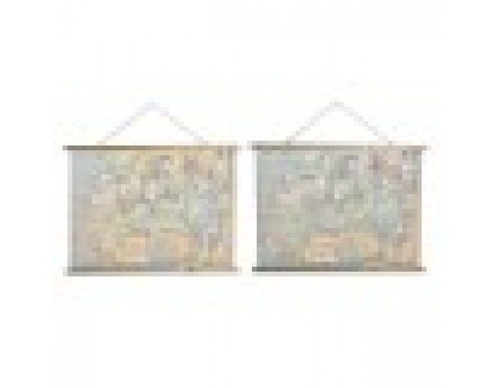 Картина DKD Home Decor Животни (100 x 2 x 75 cm) (2 броя)