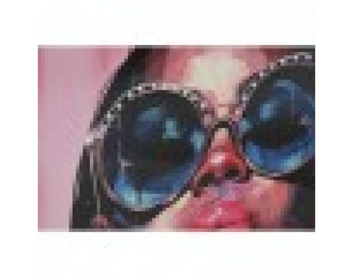 Картина Home ESPRIT Розов Модерен chica Лакиран 50 x 3 x 70 cm (2 броя)