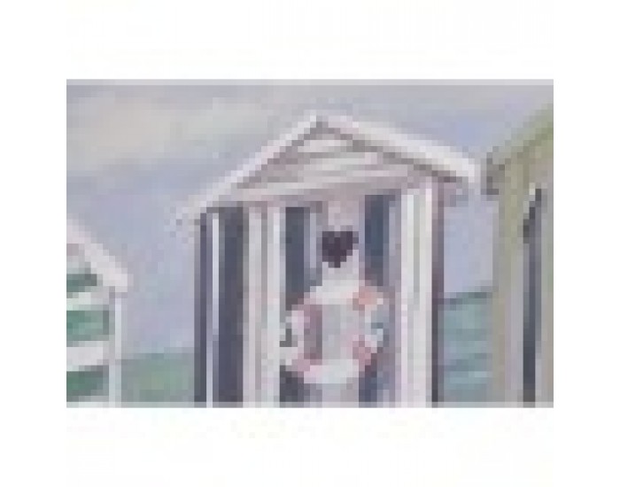 Картина Home ESPRIT Плаж Средиземноморско 120 x 3 x 60 cm (2 броя)