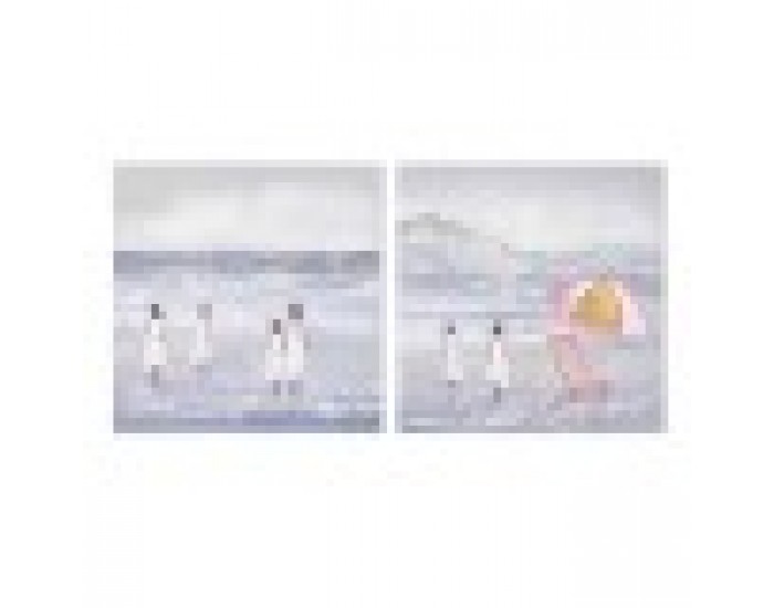 Картина Home ESPRIT Деца 80 x 3 x 80 cm (2 броя) Картина Home ESPRIT Деца 80 x 3 x 80 cm (2 броя)