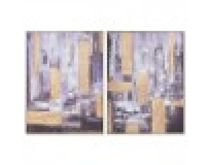 Картина Home ESPRIT Абстрактен Модерен 62 x 4,5 x 82 cm (2 броя)