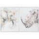 Картина DKD Home Decor Модерен Животни 60 x 3,5 x 80 cm (2 броя)