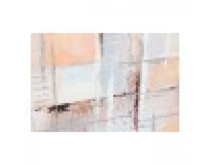 Картина DKD Home Decor Squares Пластно Абстрактен (2 pcs) (100 x 3 x 100 cm)