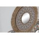 Пластно Home ESPRIT Бял Естествен Boho 70 x 3 x 50 cm (2 броя) Пластно Home ESPRIT Бял Естествен Boho 70 x 3 x 50 cm (2 броя)