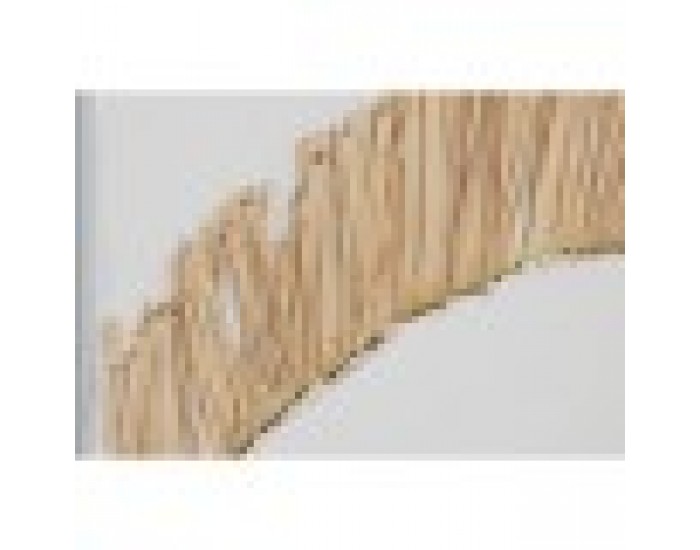 Пластно Home ESPRIT Бял Естествен Boho 60 x 3 x 80 cm (2 броя) Пластно Home ESPRIT Бял Естествен Boho 60 x 3 x 80 cm (2 броя)