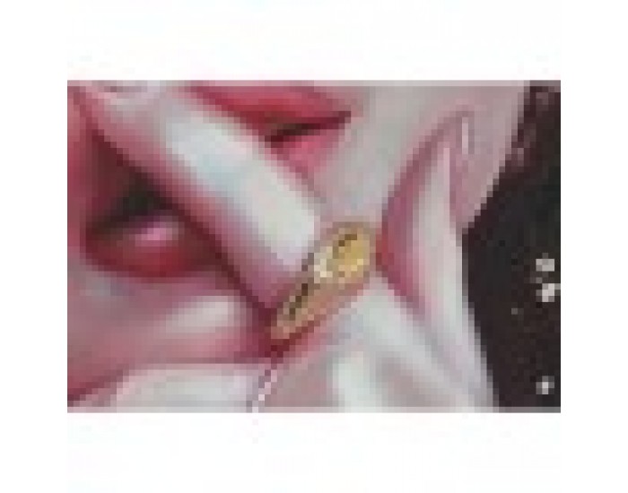 Картина DKD Home Decor Дама Модерен (100 x 3 x 100 cm) (2 броя)