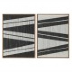Картина Home ESPRIT Райета Град 60 x 3 x 60 cm (2 броя) - Картини, Плакати, Пъзели