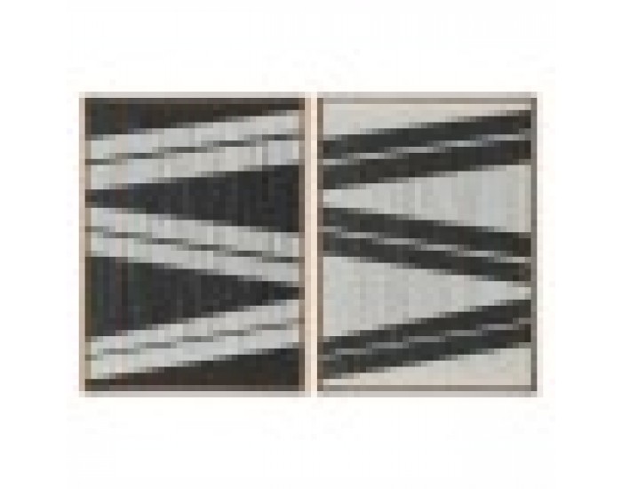 Картина Home ESPRIT Райета Град 60 x 3 x 60 cm (2 броя)