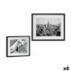 Картина Сграда Дървен Cтъкло 43 x 3 x 53 cm (6 броя) - Картини, Плакати, Пъзели
