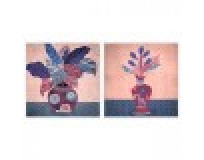 Картина DKD Home Decor Ваза (2 pcs) (83 x 4.5 x 83 cm) Картина DKD Home Decor Ваза (2 pcs) (83 x 4.5 x 83 cm)