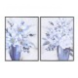 Картина DKD Home Decor Ваза Традиционен (60 x 3,5 x 80 cm) (2 броя) - Картини, Плакати, Пъзели