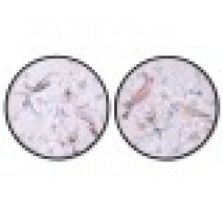 Картина DKD Home Decor романтичен Птици (2 броя) (70 x 3 x 70 cm) - Картини, Плакати, Пъзели