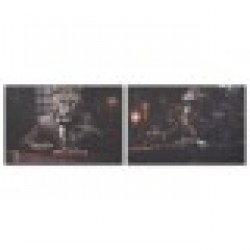 Картина Home ESPRIT Бланка Модерен 120 x 3 x 80 cm (2 броя) - Картини, Плакати, Пъзели