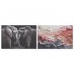 Картина Home ESPRIT Бланка Модерен 120 x 3 x 80 cm (2 броя) - Картини, Плакати, Пъзели