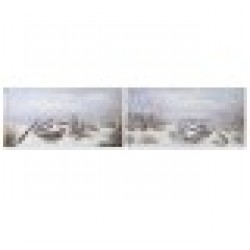 Картина Home ESPRIT Средиземноморско 140 x 3 x 70 cm (2 броя) - Дневна