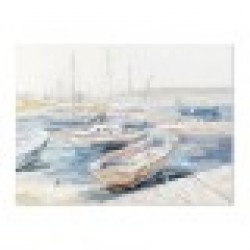 Картина DKD Home Decor Средиземноморско (120 x 3,8 x 90 cm) (2 броя) - Картини, Плакати, Пъзели