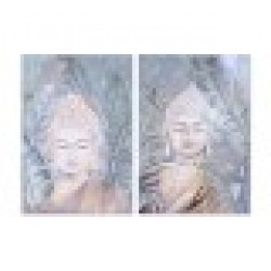 Картина DKD Home Decor Ориенталски (80 x 3 x 120 cm) (2 броя) - Картини, Плакати, Пъзели