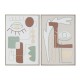 Картина Home ESPRIT Абстрактен Град 62,5 x 3 x 92,5 cm (2 броя) Картина Home ESPRIT Абстрактен Град 62,5 x 3 x 92,5 cm (2 броя)