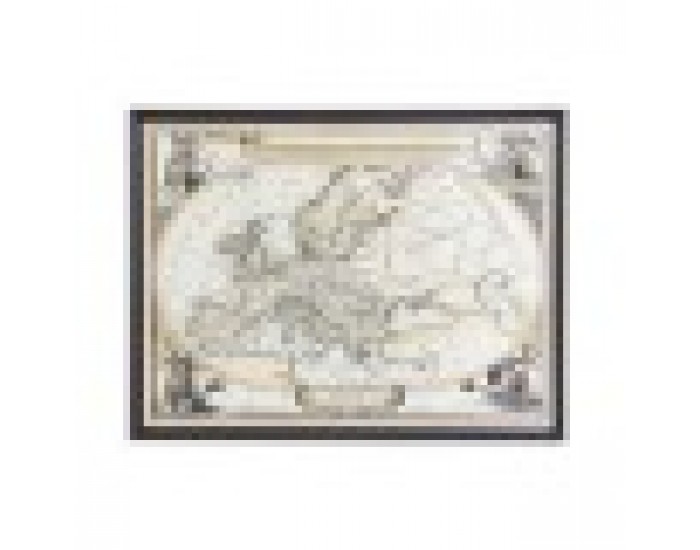 Картина DKD Home Decor Карта на Света (83,5 x 3 x 63,5 cm)